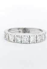 Diamond Eternity Band White Gold 14k