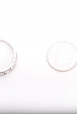 Diamond Eternity Band White Gold 14k