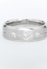 Mens Princess Cut Diamond Fashion Ring