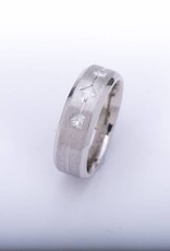 Mens Princess Cut Diamond Fashion Ring