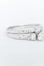 Ladies 3 Diamond Wedding Set