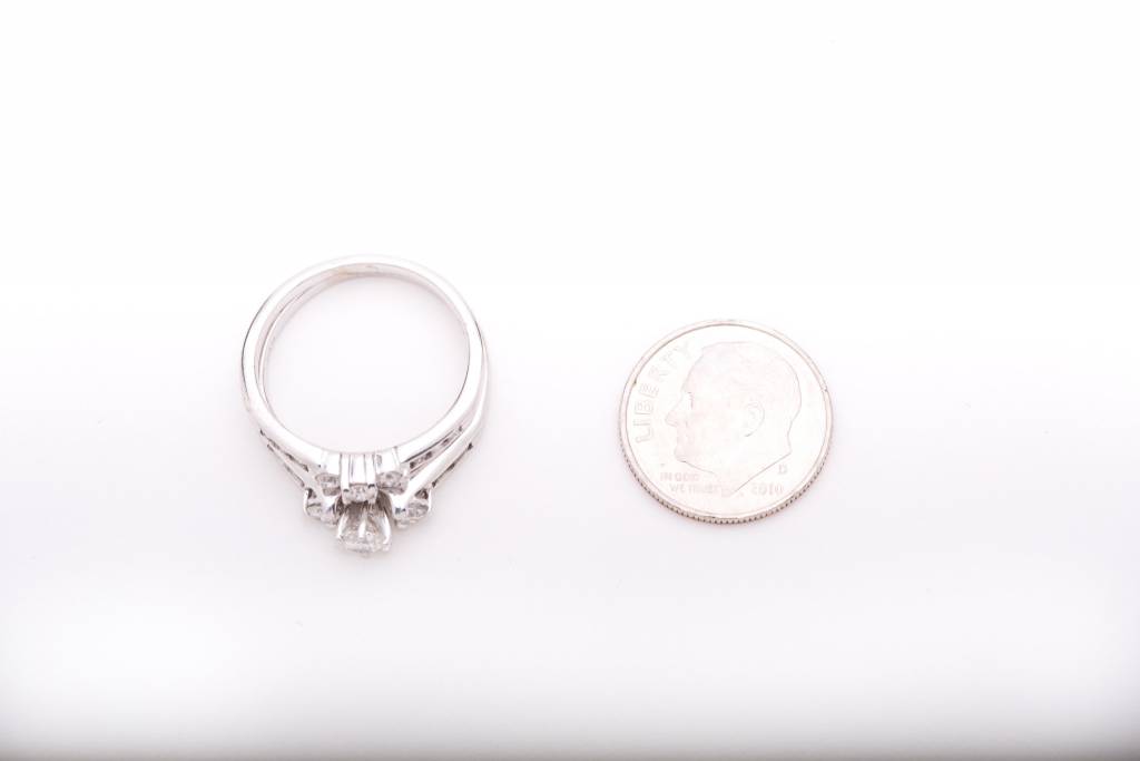 Ladies 3 Diamond Wedding Set