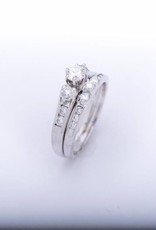 Ladies 3 Diamond Wedding Set