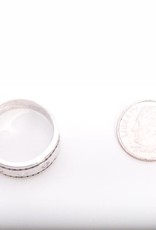 3 Diamond Ring Framed White Gold 14k