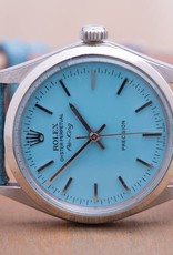 Rolex Rolex Blue Leather Oyster Perpetual Air King