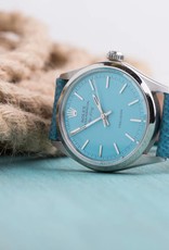 Rolex Rolex Blue Leather Oyster Perpetual Air King