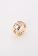 Diamond Bridal Set Yellow Gold 14k