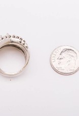 Marquise Diamond Bypass Ring White Gold 14k