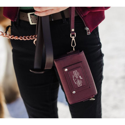 OakBark & Chrome Rider Belt Bag