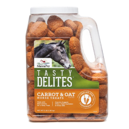 Manna Pro Delight Horse Treats Carrot/Oat HITS