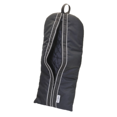 Chestnut Bay Quilted Lined Bridle Bag BLK