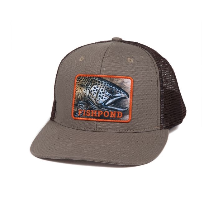 mid crown trucker hat