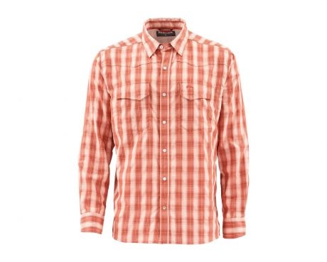 Simms Big Sky LS Shirt - Blue Quill Angler