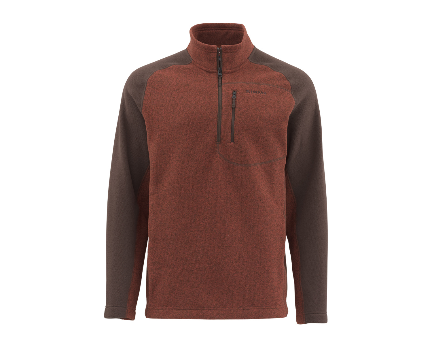 SIMMS SIMMS RIVERSHED SWEATER QUARTER ZIP - ON SALE