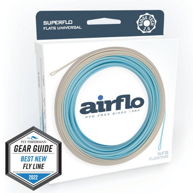 Airflo AIRFLO SUPERFLO FLATS - RIDGE 2.0 UNIVERSAL TAPER