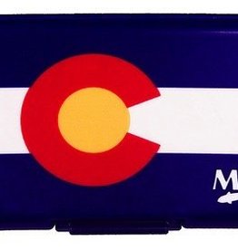 MONTANA FLY Mfc Poly Fly Box - Colorado Flag