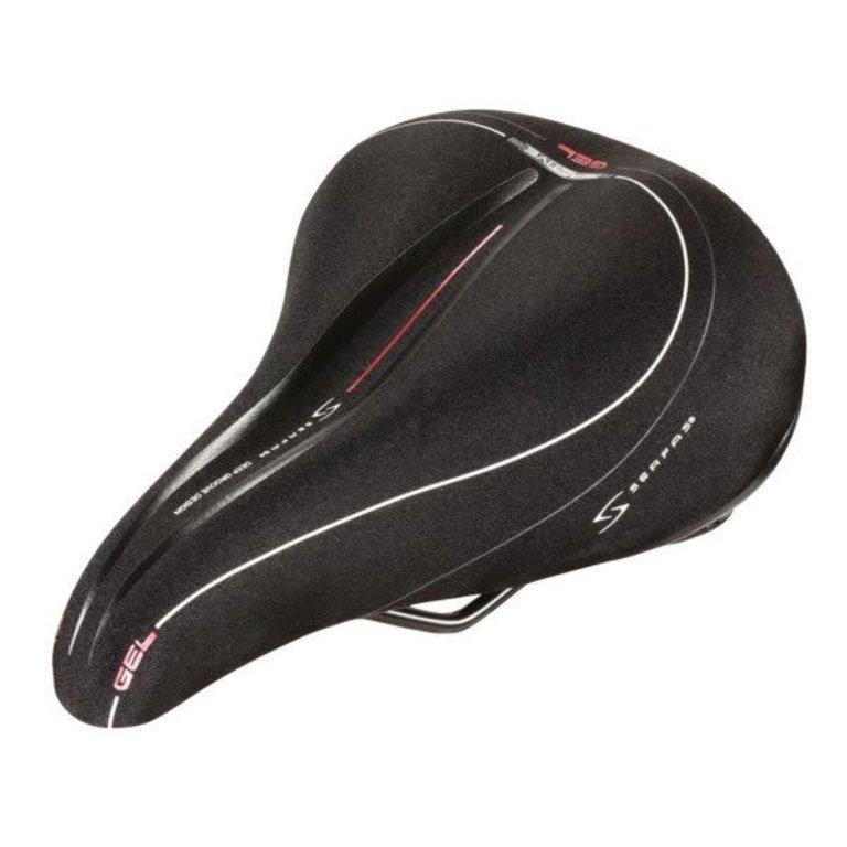 SERFAS FULL SUSPENSION HYBRID SADDLE - LYCRA
