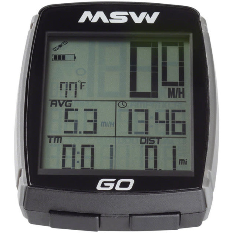MSW MSW Miniac GO GPS Bike Computer - GPS, Wireless
