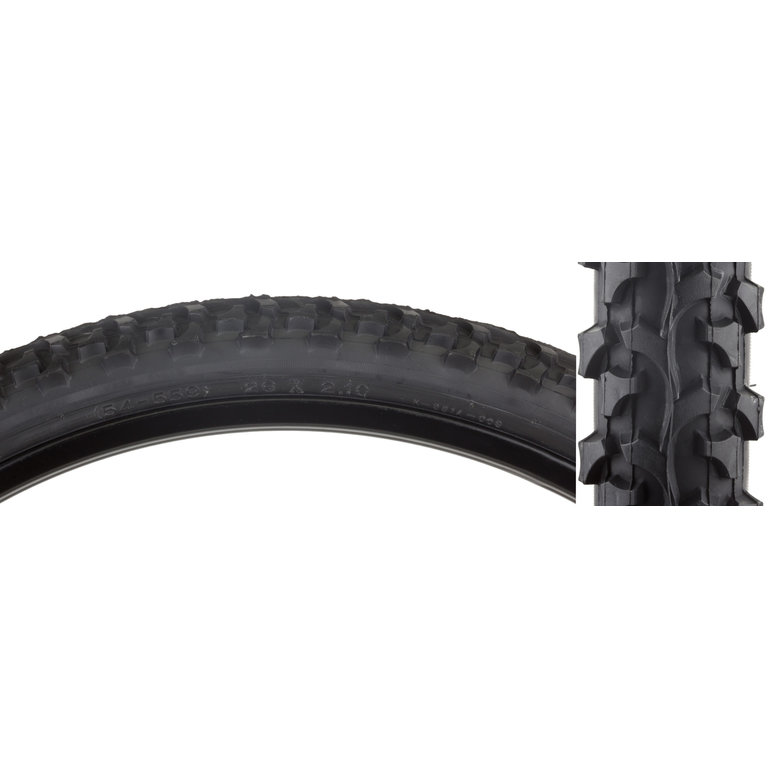 Sunlite TIRES SUNLT 26x2.1 BK/BK ALPHA BITE K831