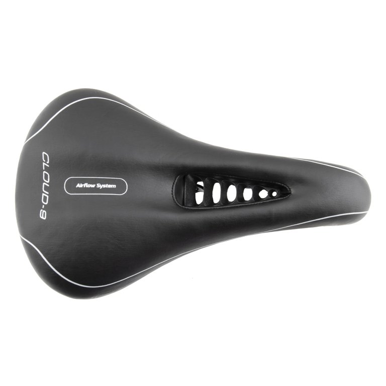 Cloud-9 SADDLE C9 MX AIRFLOW SOFT TOUCH VINYL WR BK