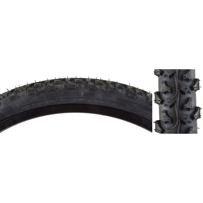 Sunlite TIRES SUNLT 24x1.95 BK/BK ALPHABITE K831