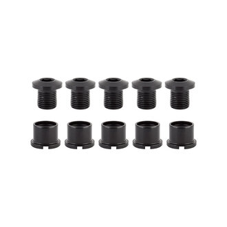 ORIGIN8 CHAINRING BOLT SET OR8 DBL ALY BLK
