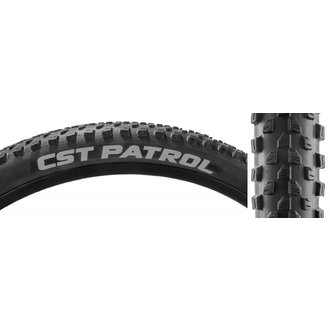 CST PREMIUM TIRE CSTP PATROL 27.5x2.8 BK/BK WIRE SC