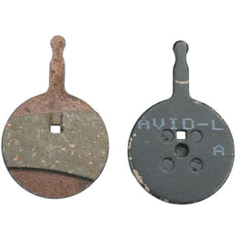 AVID Avid Disc Brake Pads - Organic Compound, Steel Backed, Quiet, For BB5