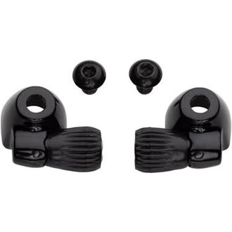 Problem Solvers Problem Solvers Downtube Housing Stops with Barrel Adjusters Black