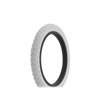 Duro White 16X2.125 Tire