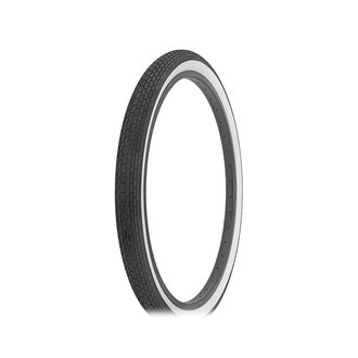 Duro 26 X 2.125 Black/White Wall Tire