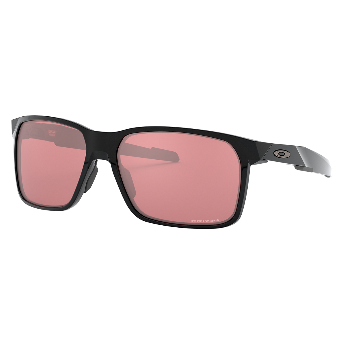 オークリー ゴルフ Portal X サングラス Prizm Dark Golf Portal X Prizm Dark Golf Lenses, Polished Black Frame