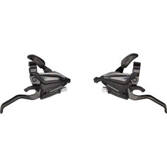 Shimano Shimano ST-EF500 3 x 7-Speed Brake/Shift Lever Set Black
