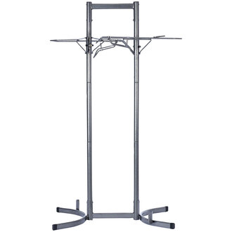 Delta Delta Heavy Duty Two Bike Upright Storage Stand - Powdercoat Gray
