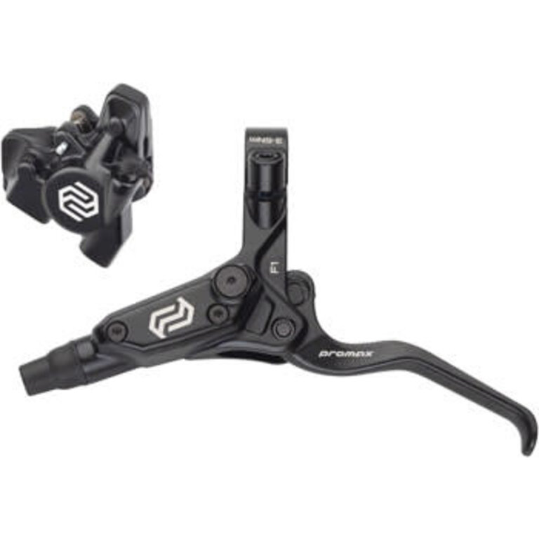 Promax Promax F1 / DSK-927 Disc Brake and Lever - Front, Hydraulic, Flat Mount, Black