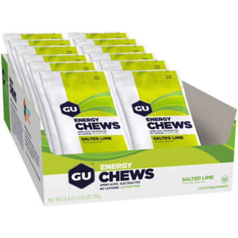 GU GU Energy Chews - Salted Lime