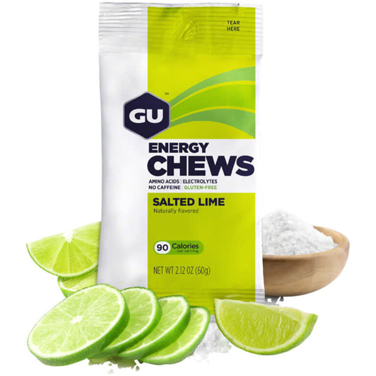 GU GU Energy Chews - Salted Lime