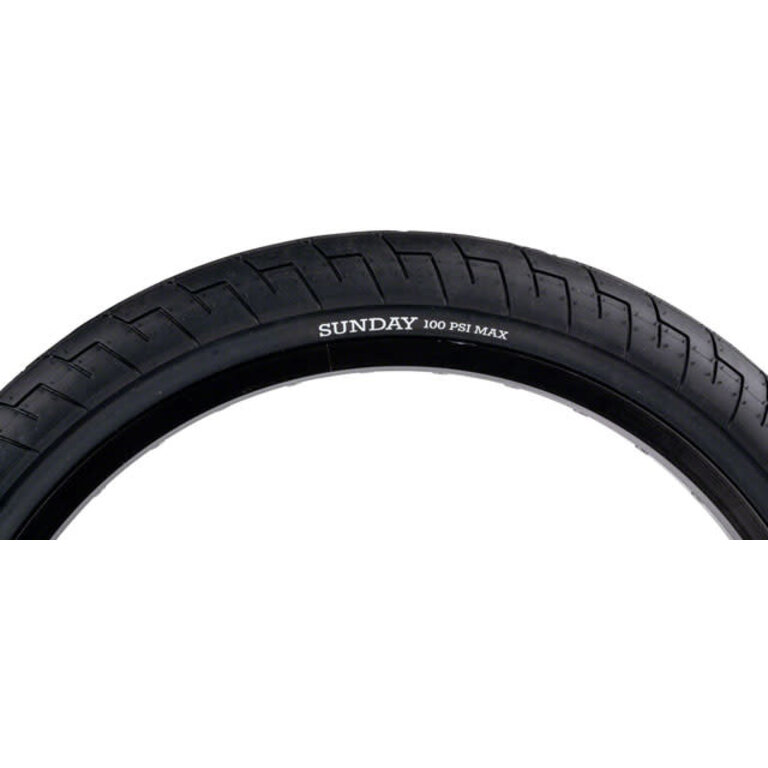 Sunday Sunday Street Sweeper Tire - 20 x 2.4, Clincher, Wire, Black/Black