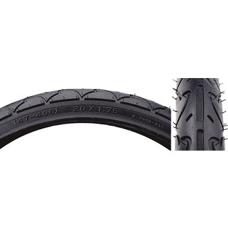 Sunlite TIRES SUNLT 16x1.75 BK/BK PC K909A