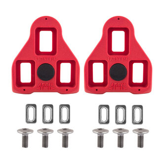 Exustar Exustar ARC 1 Look Delta Cleats, 9 Degree Red