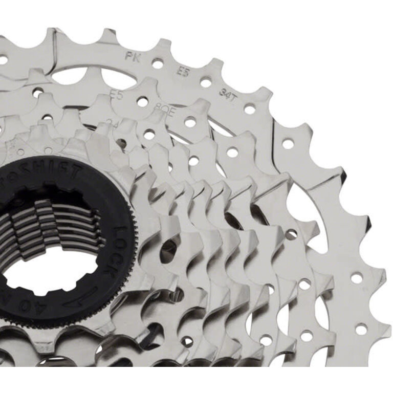 Microshift microSHIFT H09 Cassette - 9 Speed, 11-34t, Silver, Nickel Plated