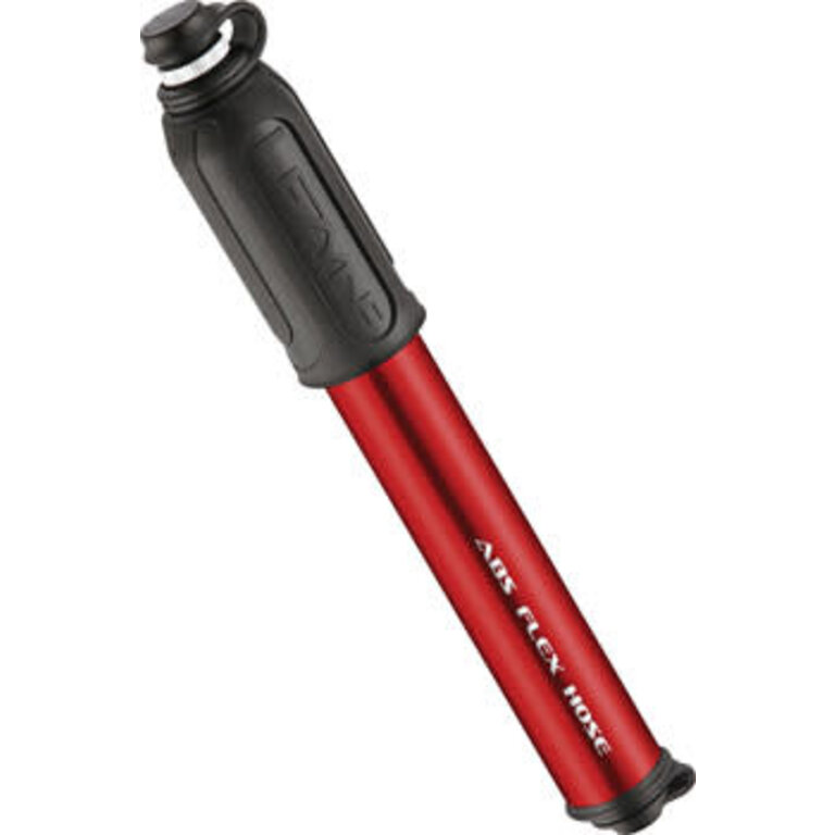 LEZYNE Lezyne HP Drive Hand Pump - Small, ABS Flex Hose, Gloss Red