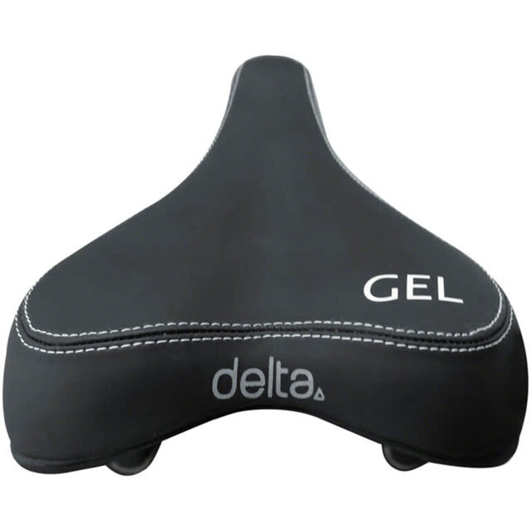Delta Delta D2 Comfort Gel + Saddle - Steel, Black