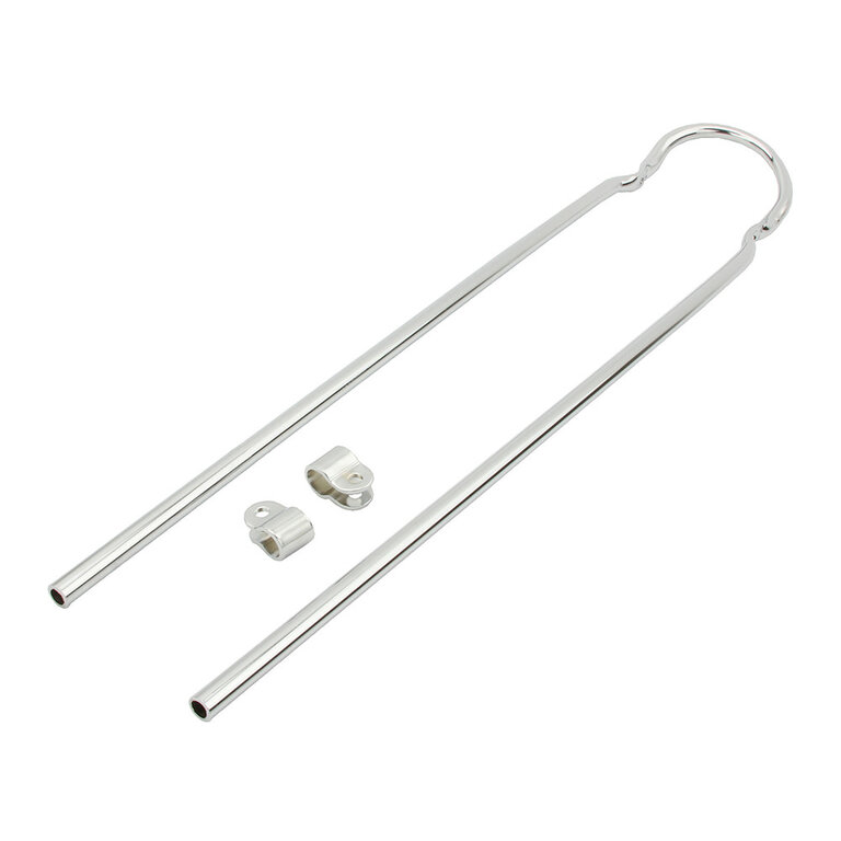 F&R Cycle Schwinn style Sissy Bar 32 W/Clamp Chrome