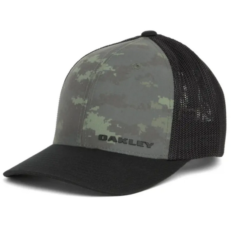 Oakley OAKLEY TRUCKER CAP 2 HAT GREEN BRUSH CAMO S/M