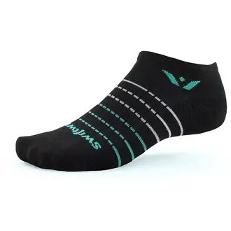 SWIFTWICK Swiftwick Aspire Zero Stripe Medium BLACK AQUA