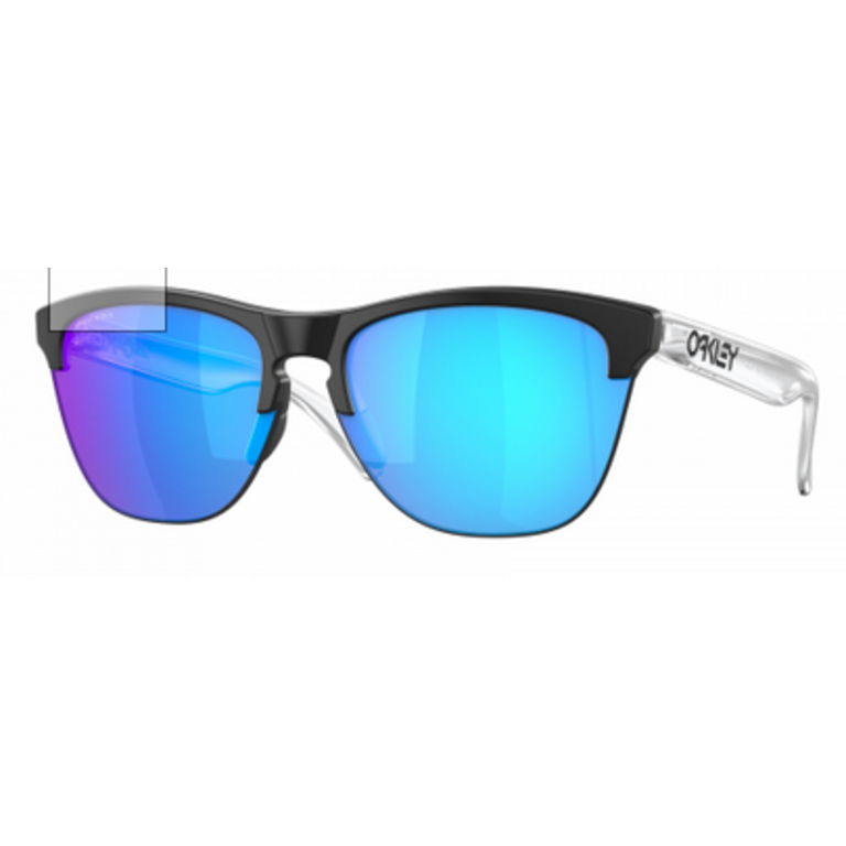 Oakley Frogskins-Matte Black/Matte Clear-Prizm Sapphire Iridium