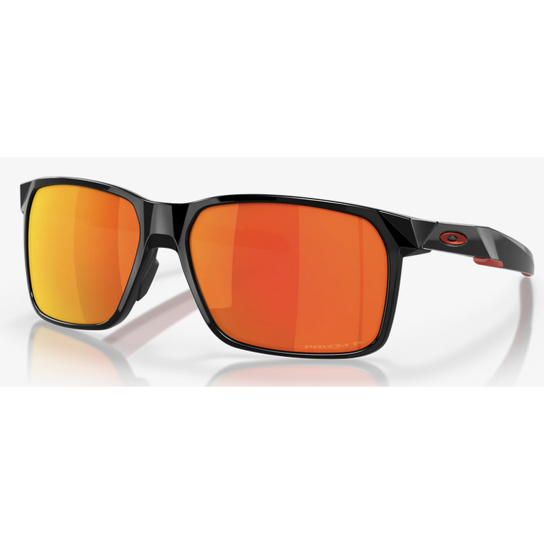 Oakley Portal X-Polished Blk-Prizm Ruby Polarized