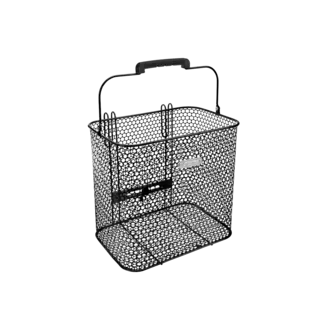 ELECTRA Basket Electra Honeycomb Pannier Black Rear