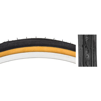 Sunlite TIRES SUNLT 26x1-3/8 BK/GM RD K40